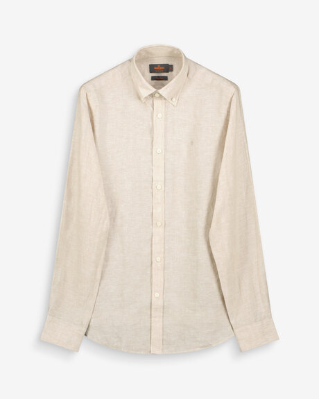 Douglas bd linen shirt | Man - Kläder - Skjortor - Linneskjortor | ModeLejon