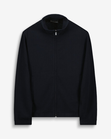 Trackjacket Seersucker | Man - Kläder - Hoodies & Tröjor - Sweatshirts | ModeLejon