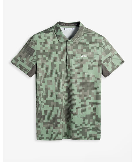 Dario Tour Print Polo | Man - Kläder - Activewear - Golfkläder | ModeLejon