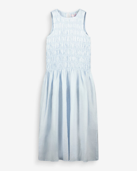 Linda Linen Dress | Kvinna - Varumärken - My Aurora - My Aurora Pink | ModeLejon