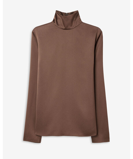Turteneck Satin Blouse | Kampanjer - interna kategorier - Lista 22 okt Martin | ModeLejon