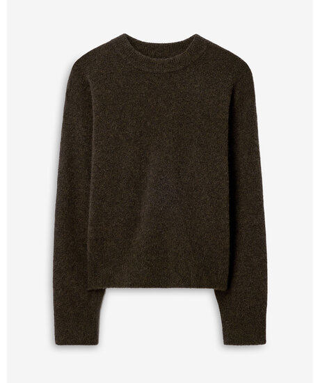 Wool Crewneck Sweater | Kvinna - Kläder - Hoodies & Tröjor - Stickade tröjor | ModeLejon