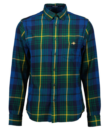 Reg Plaid Flannel Shirt