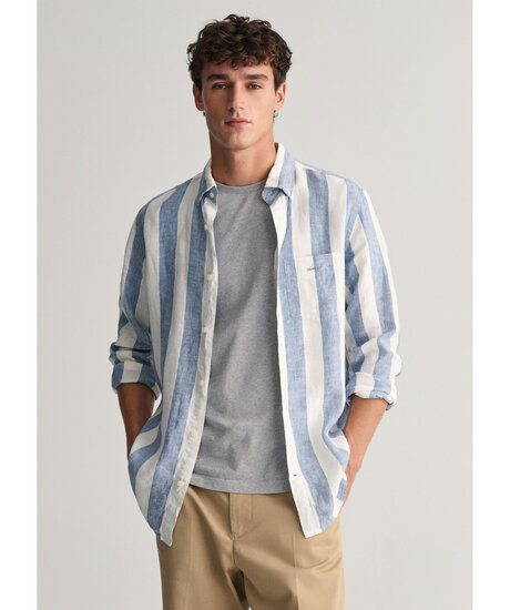 Product Image for Bold Stripe Linen Shirt