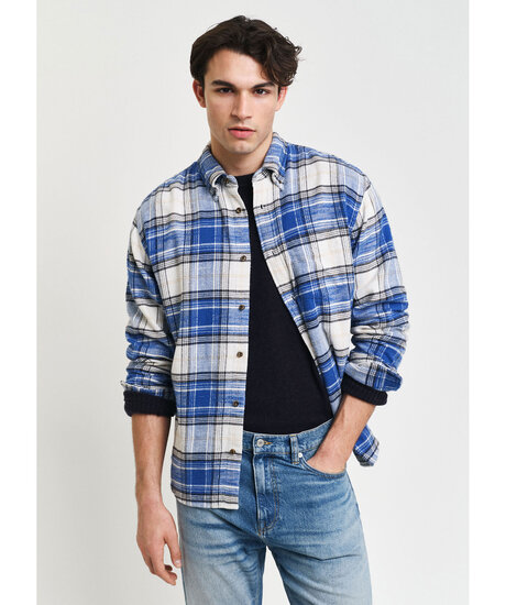 Relaxed Flannel Check