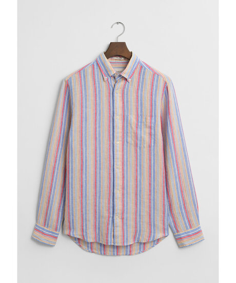 Linen Multistripe Shirt