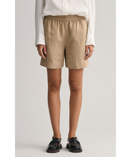 Product Image for Linen pull on shorts