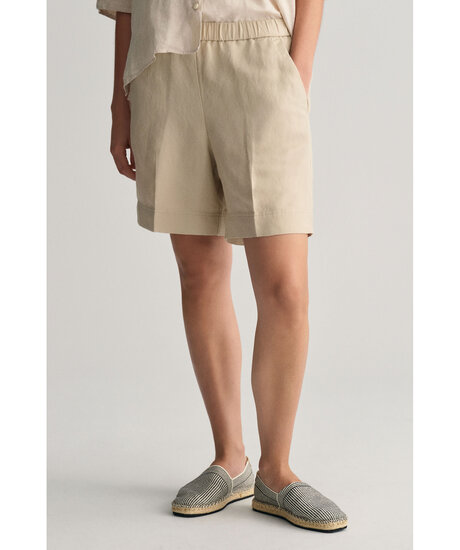 Product Image for Linen Pull On Shorts