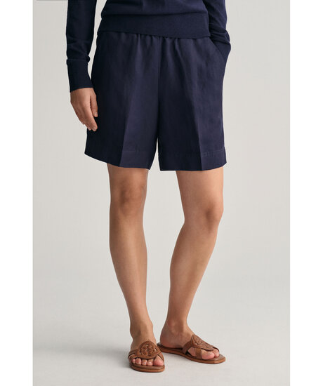 Product Image for Linen Pull On Shorts