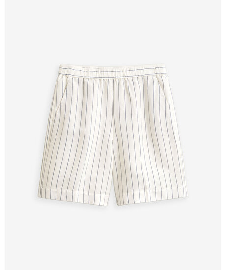 Striped Linen Shorts | Kvinna - Kläder - Shorts - Linneshorts | ModeLejon
