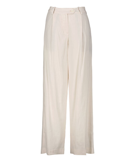Wide Stretch Linen Pant
