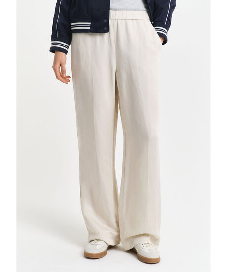 Linen blend pant
