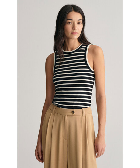 Product Image for High Neck Rib Tank Top