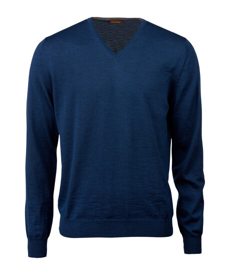 V-neck merino