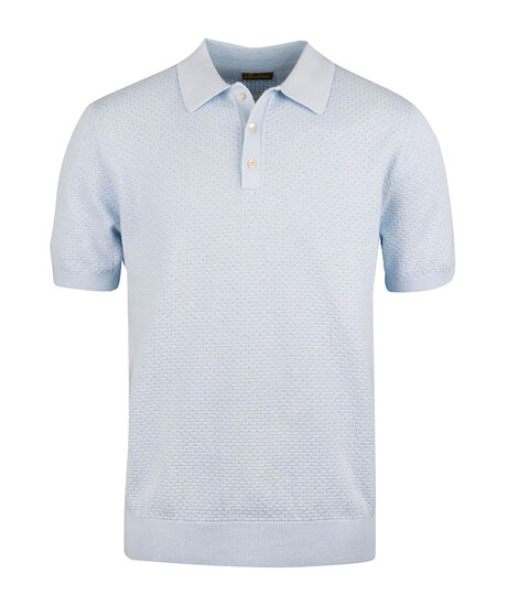 Polo shirt textured