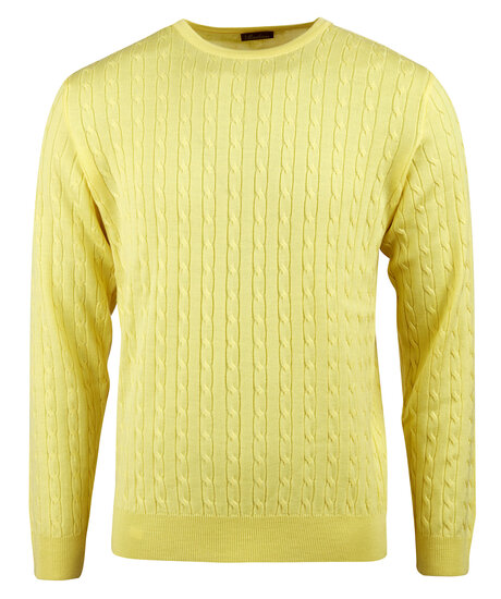 Merino Cable Crewneck