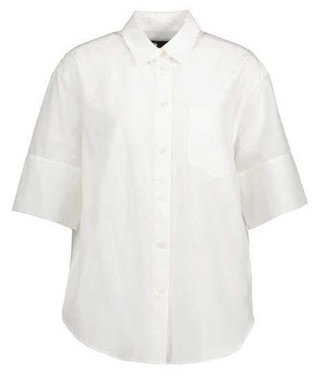 Relaxed Cotton Silk Shirt