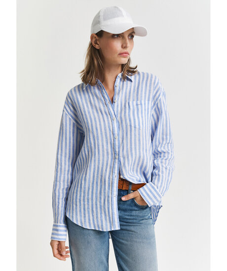 Striped linen shirt