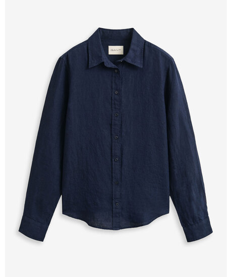 Reg Linen LS Shirt | Kvinna - Kläder - Skjortor - Linneskjorta | ModeLejon