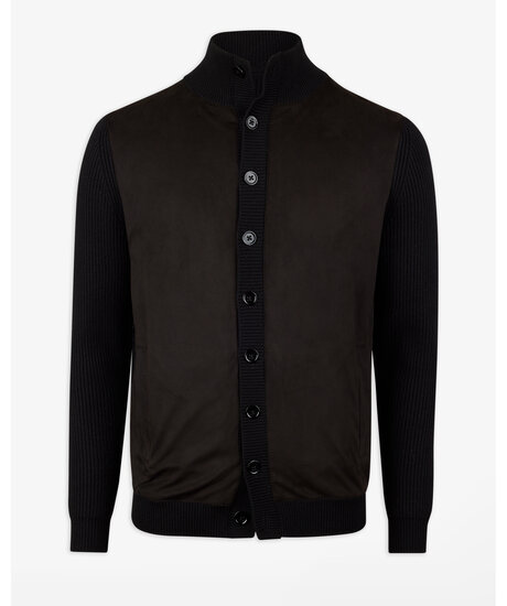 Alcantara Knitted Hybrid | Man - Kläder - Hoodies & Tröjor - Cardigans | ModeLejon