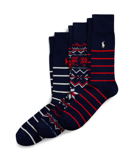 3 Pack Sock Gift Box