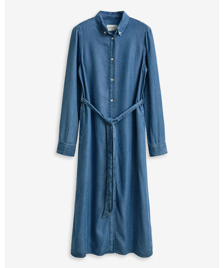 Chambray Shirt Dress | Kvinna - Kläder - Klänningar - Skjortklänningar | ModeLejon