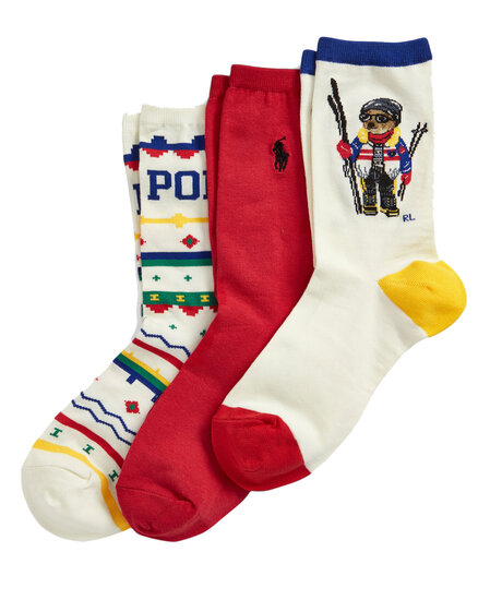 Product Image for Ski bear 3-pack sock