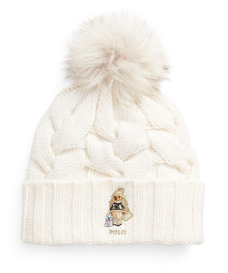Product Image for W Bear Cable Beanie