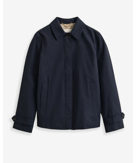 Short Cotton Car Coat | Kvinna - Varumärken - Gant - Ytterkläder | ModeLejon