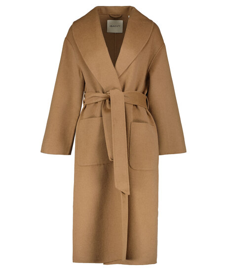 Handstitched Belted Coat