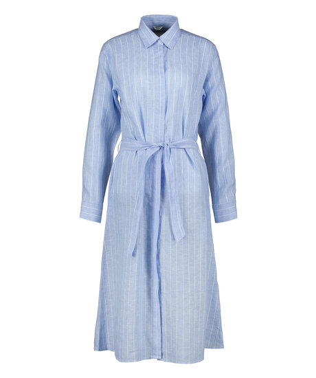 Happy Linen Shirt Dress