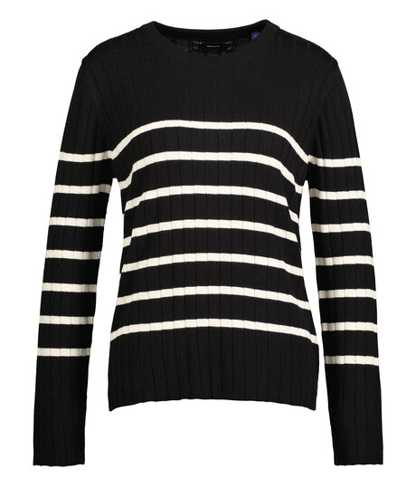 Gant Breton Rib Knit Top