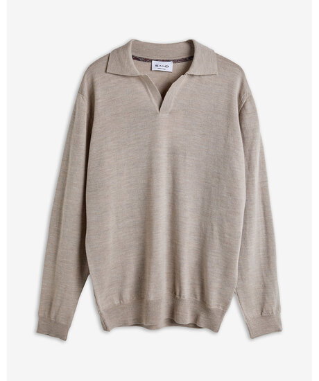 Ip Merino Knit | Man - Kläder - Pikétröjor - Långärmade pikétröjor | ModeLejon