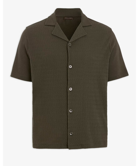 Kirk knitted shirt | Man - Kläder - Skjortor - Kortärmade skjortor | ModeLejon