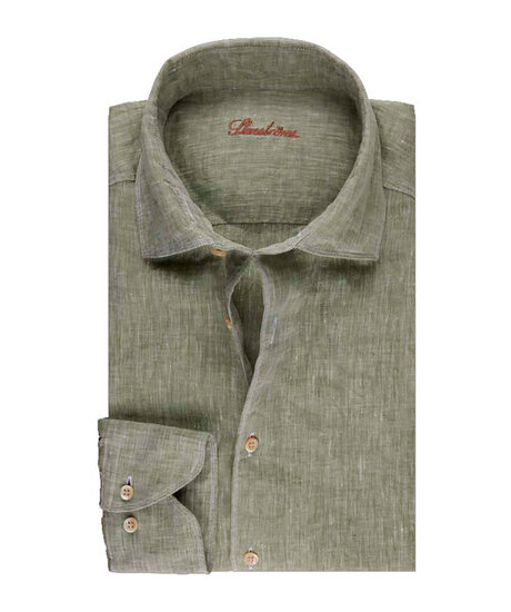 Fitted Body Casual Linen | Man - Varumärken - Stenströms - Fitted Body | ModeLejon