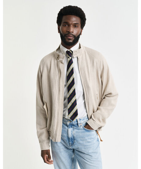 Product Image for Linen Harrington Jacket