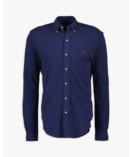 Featherweight mesh shirt | Man - Varumärken - Polo Ralph Lauren - Skjortor - Polo Ralph Lauren Oxfordskjortor | ModeLejon