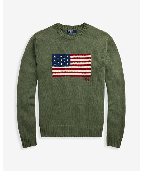 LS CN Flagsweater | Man - Kläder - Hoodies & Tröjor - Stickade tröjor | ModeLejon