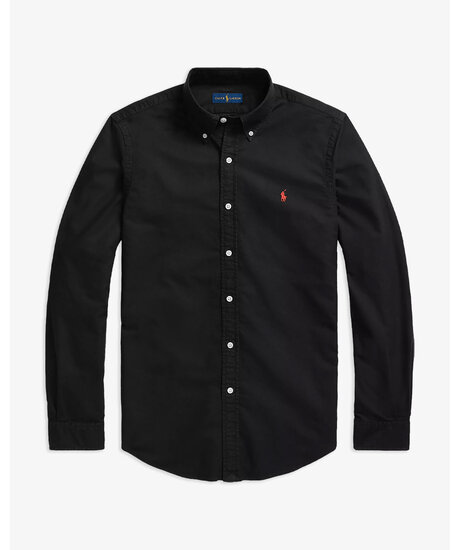 Grmnt dyed oxford slim | Man - Varumärken - Polo Ralph Lauren - Skjortor - Polo Ralph Lauren Oxfordskjortor | ModeLejon