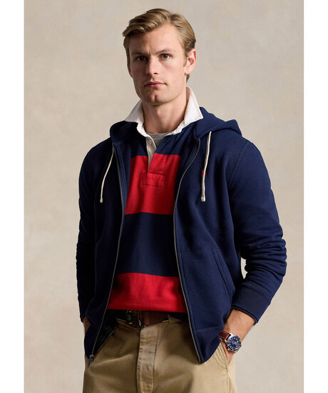 Full zip hood | Man - Varumärken - Polo Ralph Lauren - Tröjor - Polo Ralph Lauren Hoodies | ModeLejon