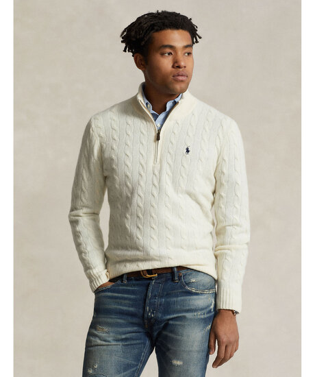 Product Image for Half Zip Cable Knit