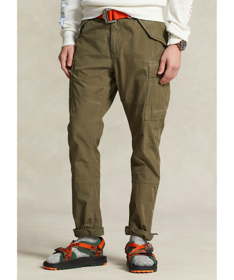 Slub Canvas Cargo Pant