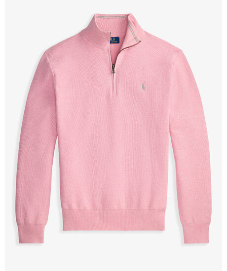 Texture long sleeve HZ | Man - Kläder - Hoodies & Tröjor - Half-Zip | ModeLejon