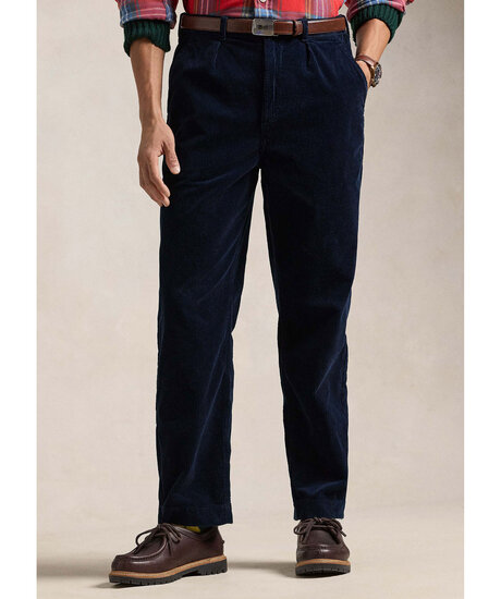 Pleated Corduroy Pant
