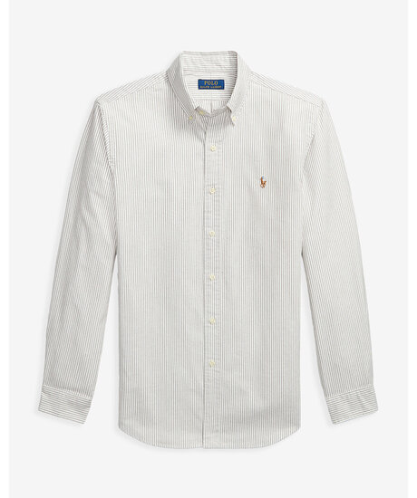 Custom Fit Oxford | Man - Varumärken - Polo Ralph Lauren - Skjortor - Polo Ralph Lauren Oxfordskjortor | ModeLejon