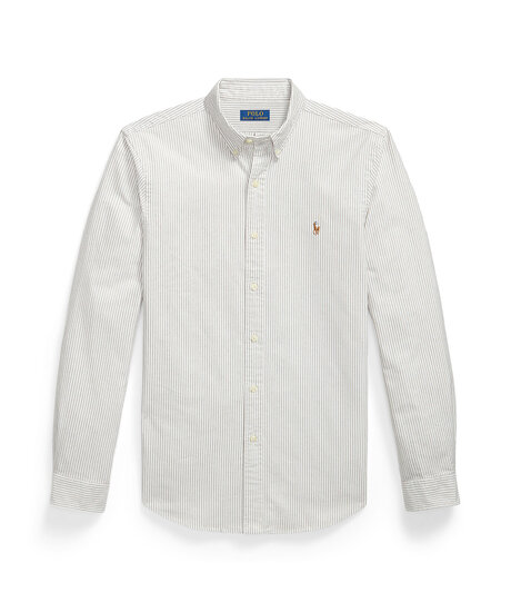 Slim stripe oxford | Man - Varumärken - Polo Ralph Lauren - Skjortor - Polo Ralph Lauren Oxfordskjortor | ModeLejon