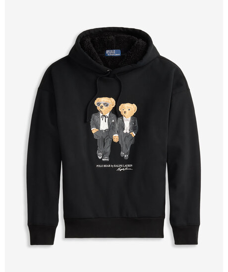 Holiday bear hood | Man - Varumärken - Polo Ralph Lauren - Tröjor - Polo Ralph Lauren Hoodies | ModeLejon