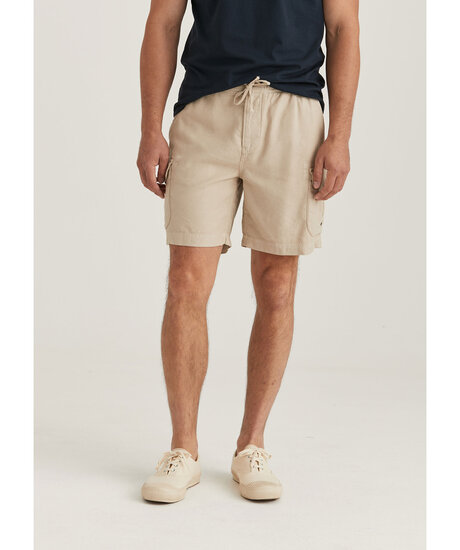 Cargo Linen Shorts