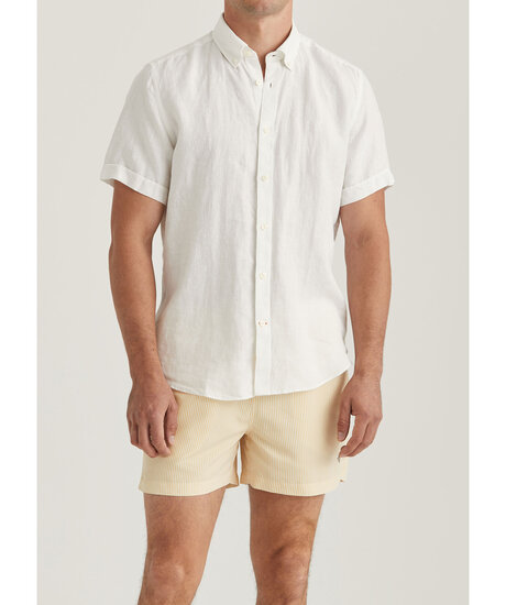 Douglas ss linnen | Man - Kläder - Skjortor - Kortärmade skjortor | ModeLejon