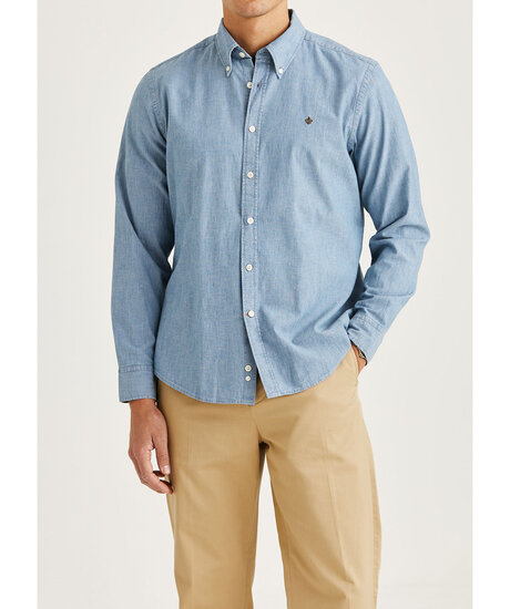 Chambray Shirt Slim